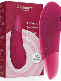 WOMANIZER - ENHANCE CLITORIAL STIMULATOR VIBRANT PINK