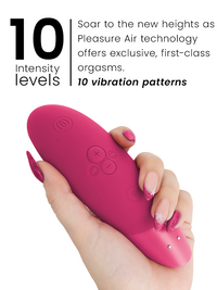 WOMANIZER - ENHANCE CLITORIAL STIMULATOR VIBRANT PINK