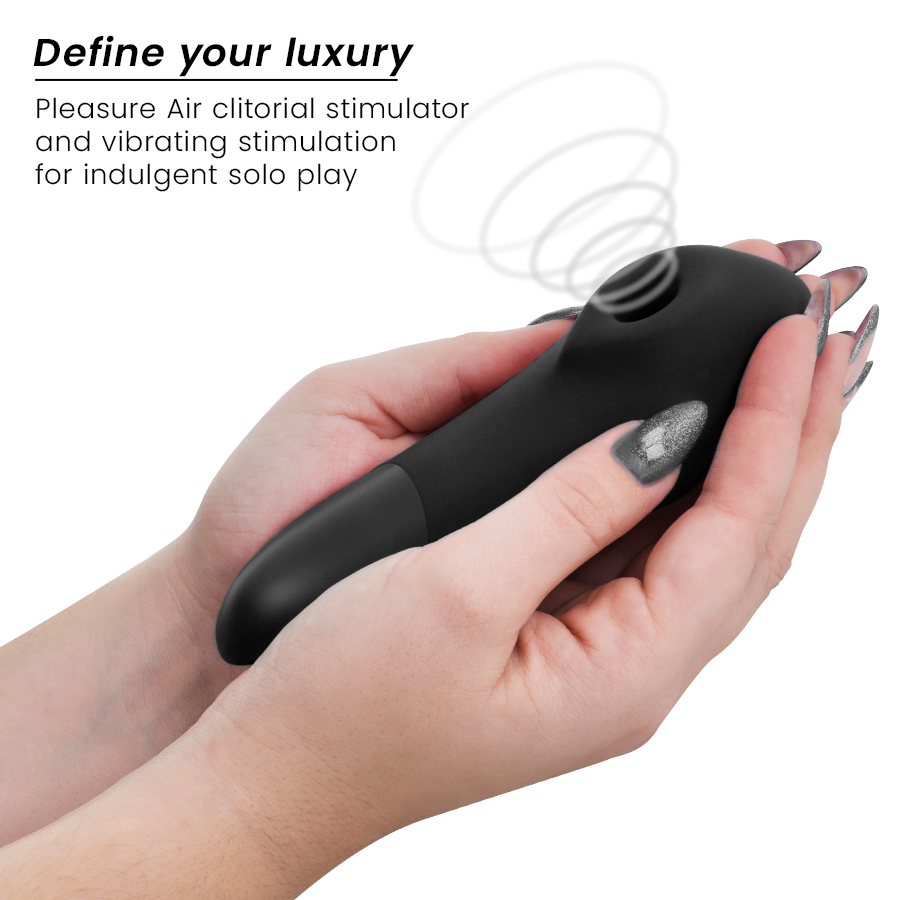 Womanizer Enhance™ Obsidian Black | Pleasure Air™ Technology | VÉLDIS
