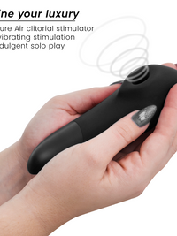 WOMANIZER - ENHANCE CLITORIAL STIMULATOR BLACK