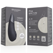 Womanizer Enhance™ Obsidian Black | Pleasure Air™ Technology | VÉLDIS