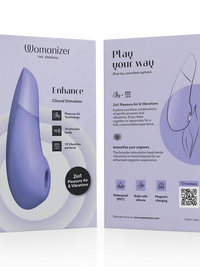 WOMANIZER - ENHANCE CLITORIAL STIMULATOR LILAC