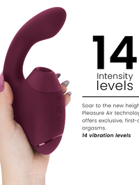 WOMANIZER - DUO NEXT DUAL CLITORAL & G-SPOT STIMULATOR DUSKY PINK