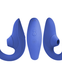 WOMANIZER - BLEND RABBIT VIBRATOR STIMULATOR VIBRANT BLUE