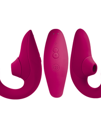 WOMANIZER - BLEND RABBIT VIBRATOR STIMULATOR VIBRANT PINK