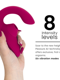 WOMANIZER - BLEND RABBIT VIBRATOR STIMULATOR VIBRANT PINK
