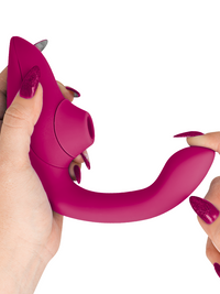WOMANIZER - BLEND RABBIT VIBRATOR STIMULATOR VIBRANT PINK