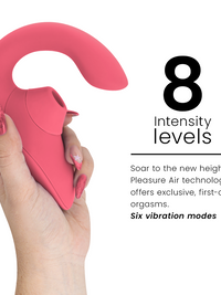 WOMANIZER - BLEND RABBIT VIBRATOR STIMULATOR VIBRANT ROSE