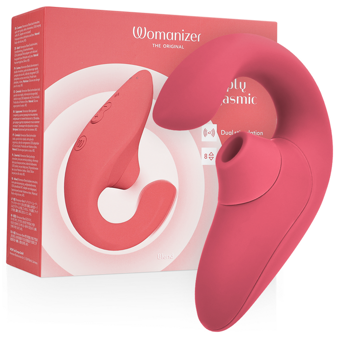 Womanizer Blend™ Rose | Luxury Dual-Stimulation Rabbit Vibrator | VÉLDIS