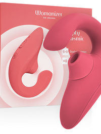 WOMANIZER - BLEND RABBIT VIBRATOR STIMULATOR VIBRANT ROSE
