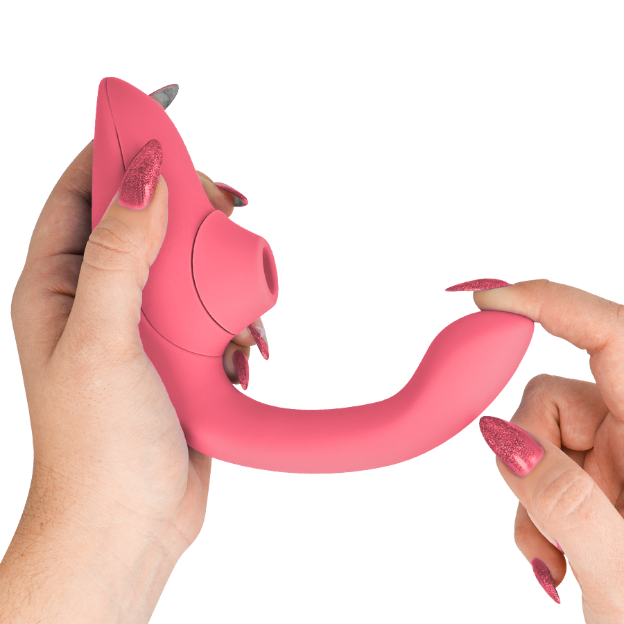 Womanizer Blend™ Rose | Luxury Dual-Stimulation Rabbit Vibrator | VÉLDIS