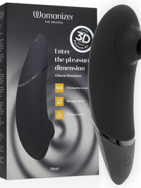 WOMANIZER - NEXT CLITORIAL STIMULATOR BLACK