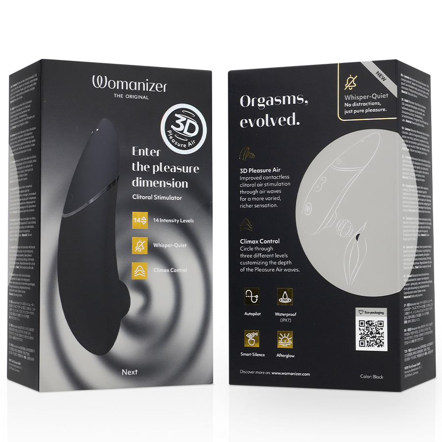Womanizer Next — Obsidian Black
