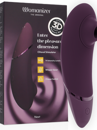 WOMANIZER - NEXT CLITORIAL STIMULATOR DARK PURPLE