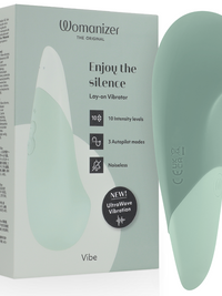 WOMANIZER - VIBE LAY-ON SILENT VIBRATOR SAGE