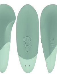 WOMANIZER - VIBE LAY-ON SILENT VIBRATOR SAGE