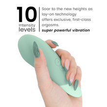 Womanizer Vibe™ Sage Green | UltraWave™ Luxury Lay-On Vibrator | VÉLDIS