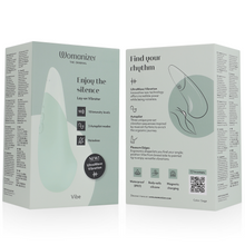Womanizer Vibe™ Sage Green | UltraWave™ Luxury Lay-On Vibrator | VÉLDIS