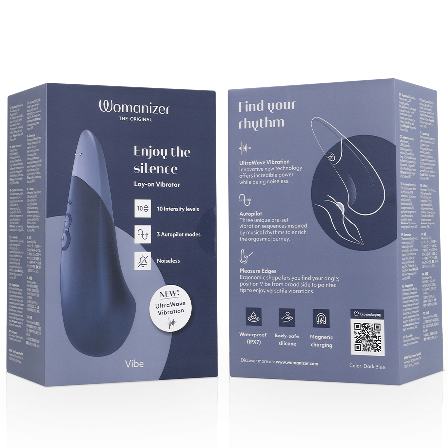 Womanizer OG™ Midnight Blue | Luxury Pleasure Air™ Stimulator | VÉLDIS