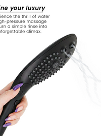 WOMANIZER - WAVE CLITORAL STIMULATING SHOWER HEAD BLACK