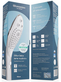 WOMANIZER - WAVE CLITORAL STIMULATING SHOWER HEAD CHROME