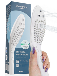WOMANIZER - WAVE CLITORAL STIMULATING SHOWER HEAD WHITE