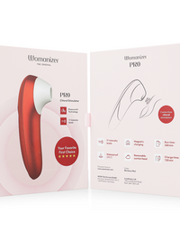 WOMANIZER - PRO VIBRANT CLITORAL STIMULATOR BURGUNDY