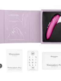 WOMANIZER - PRO VIBRANT CLITORAL STIMULATOR PINK