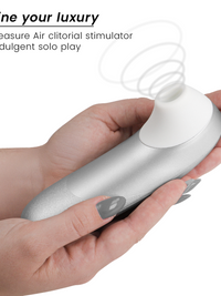 WOMANIZER - PRO VIBRANT CLITORAL STIMULATOR SILVER GREY