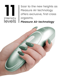 WOMANIZER - PRO VIBRANT CLITORAL STIMULATOR SAGE GREEN