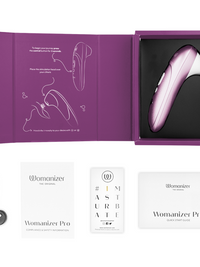 WOMANIZER - PRO VIBRANT CLITORAL STIMULATOR LILAC