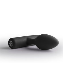 ROCKS-OFF - NOVA SOLARIS RECHARGEABLE SLIM & POWERFUL ANAL PLUG 16 FUNCTION BLACK