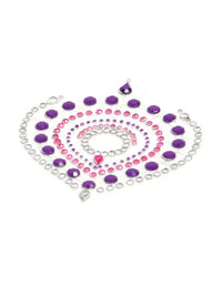 Flamboyant — Body Jewellery Lilac & Pink