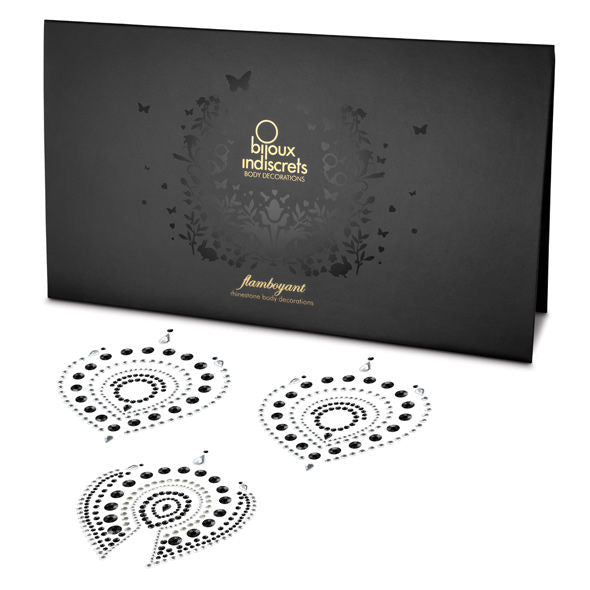 Flamboyant — Black & Silver Body Jewellery