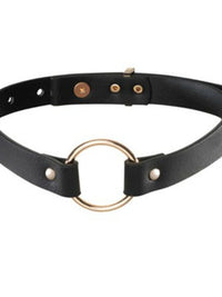 Maze Choker Necklace — Black