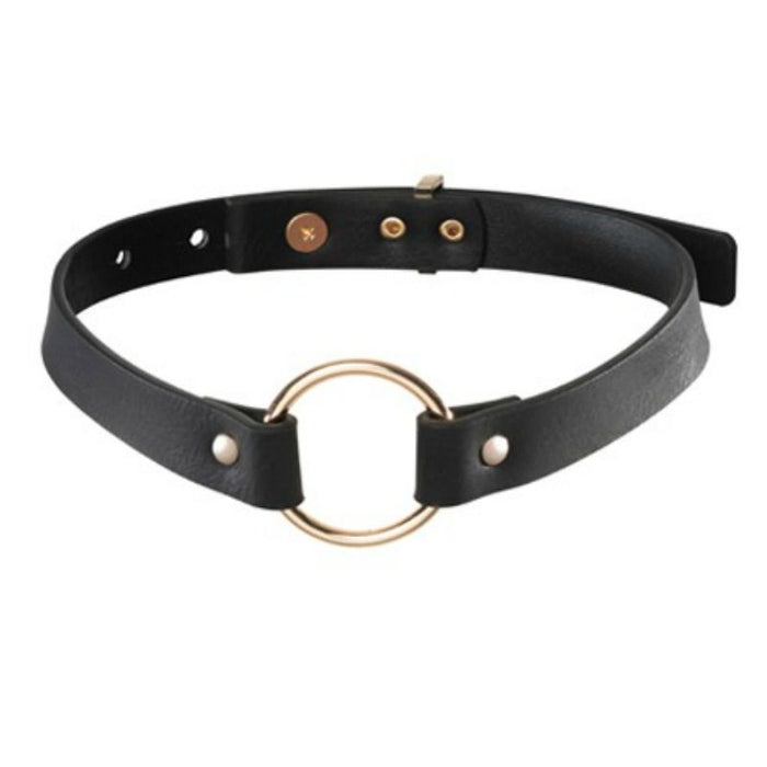 Maze Choker Necklace — Black