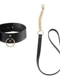 Maze Necklace with Strap — Black
