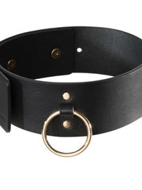 Maze Necklace with Strap — Black