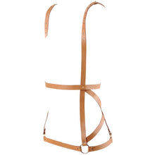 Maze Harness Dress — Brown