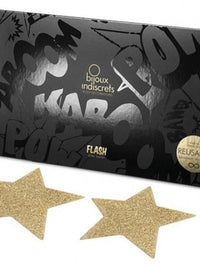 Flash — Golden Star Nipple Covers