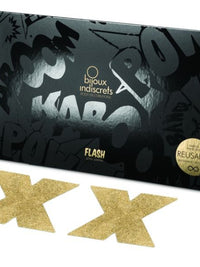 Flash — Gold Cross Nipple Covers