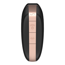 SATISFYER - LOVE TRIANGLE AIR PULSE STIMULATOR & VIBRATOR BLACK