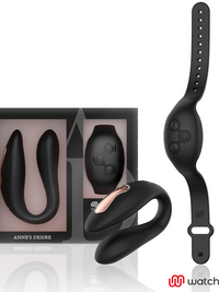 ANNE'S DESIRE - DUAL PLEASURE TECNOLOG A WATCHME BLACK