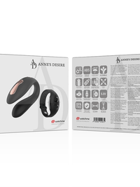 ANNE'S DESIRE - DUAL PLEASURE TECNOLOG A WATCHME BLACK