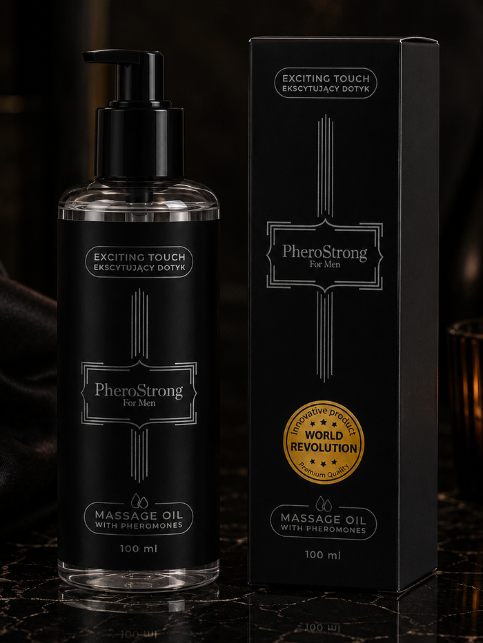 VÉLDIS Obsidian Heat – Massage Oil for Men