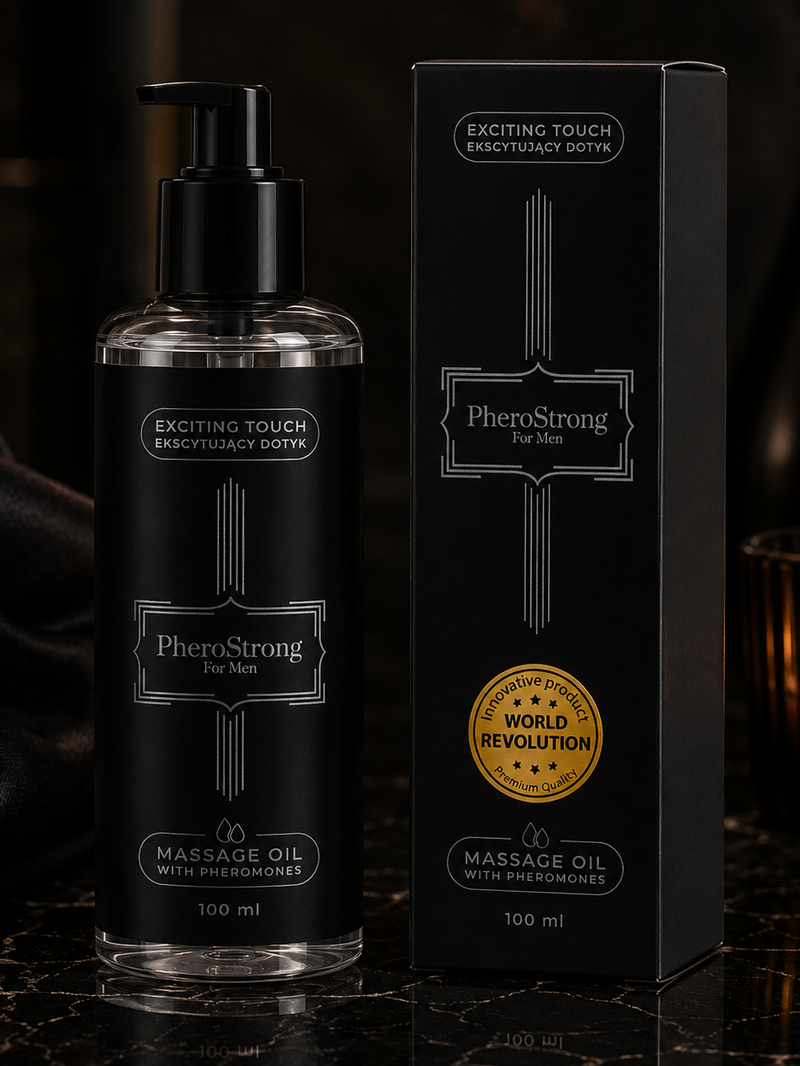 VÉLDIS Obsidian Heat – Massage Oil for Men