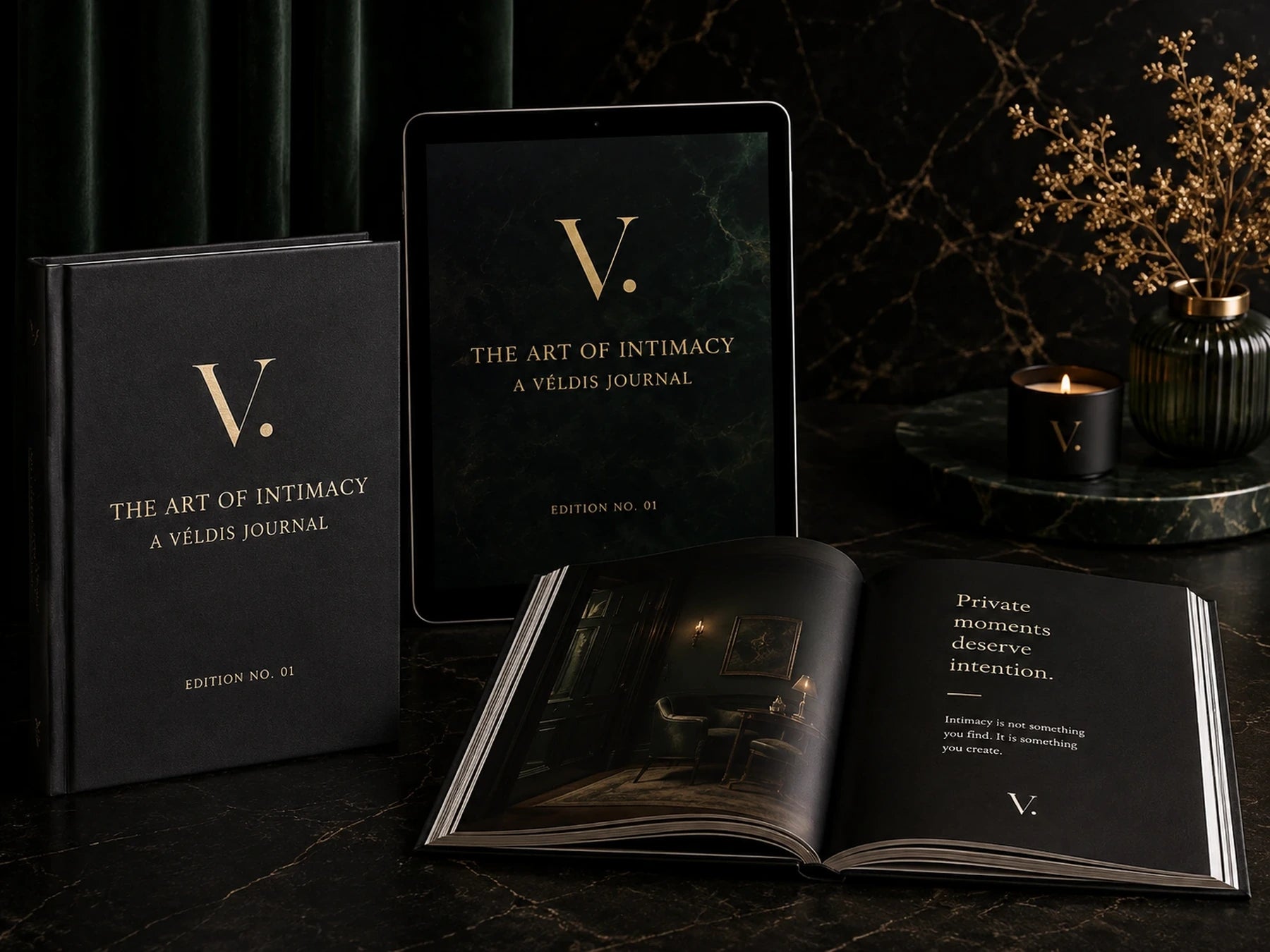 The Art of Intimacy VÉLDIS Private Journal